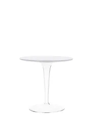 Tip Top tavolino Kartell bianco lucido 8600/E5